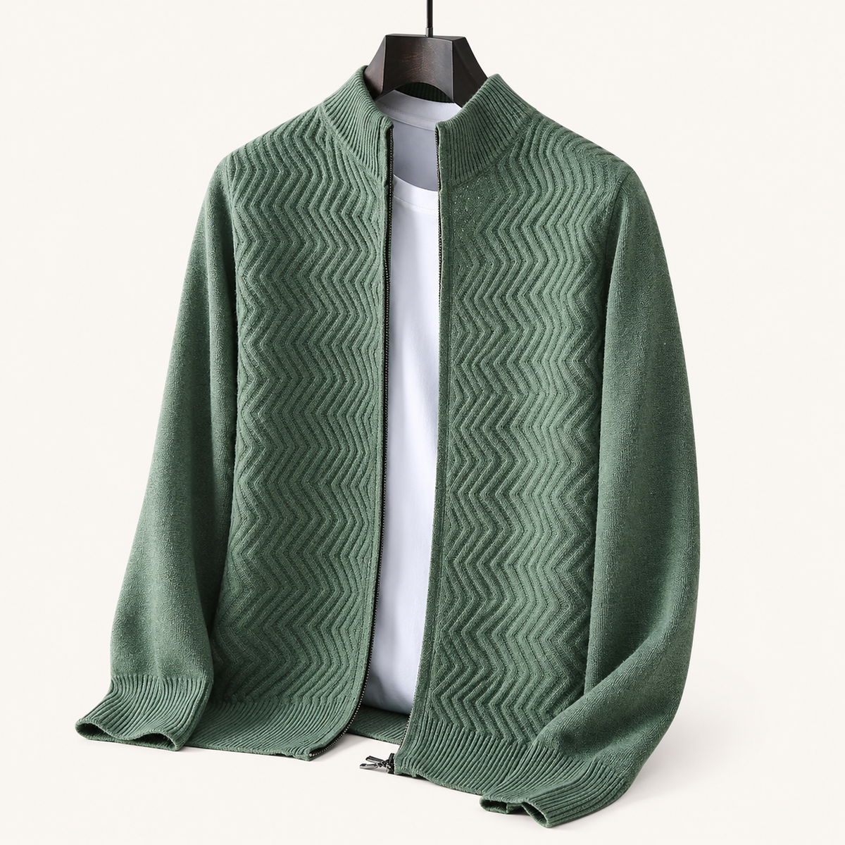 The Bramwell Merino Wool Cardigan