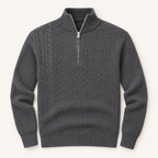 The Hartwell Quarter-Zip Knit