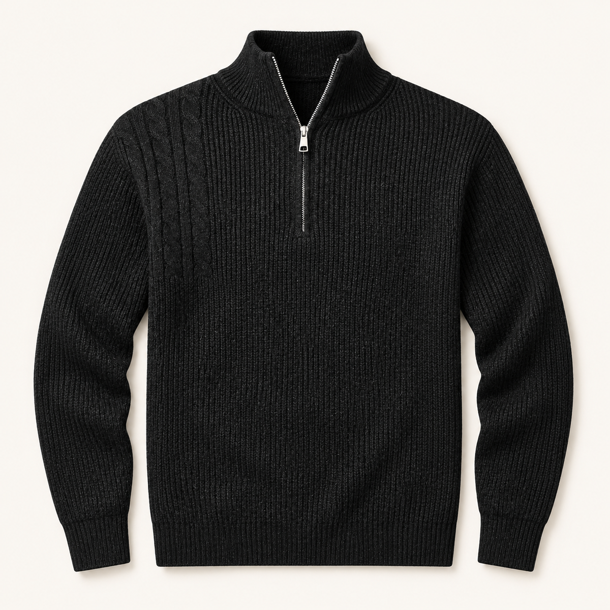 The Hartwell Quarter-Zip Knit