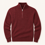 The Hartwell Quarter-Zip Knit
