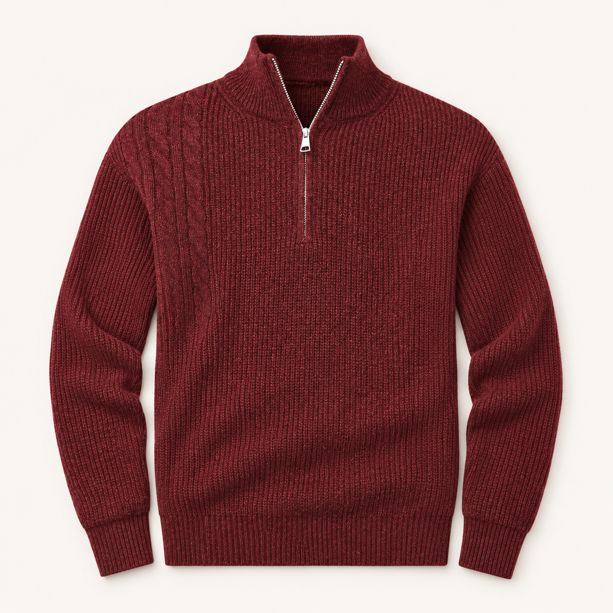 The Hartwell Quarter-Zip Knit
