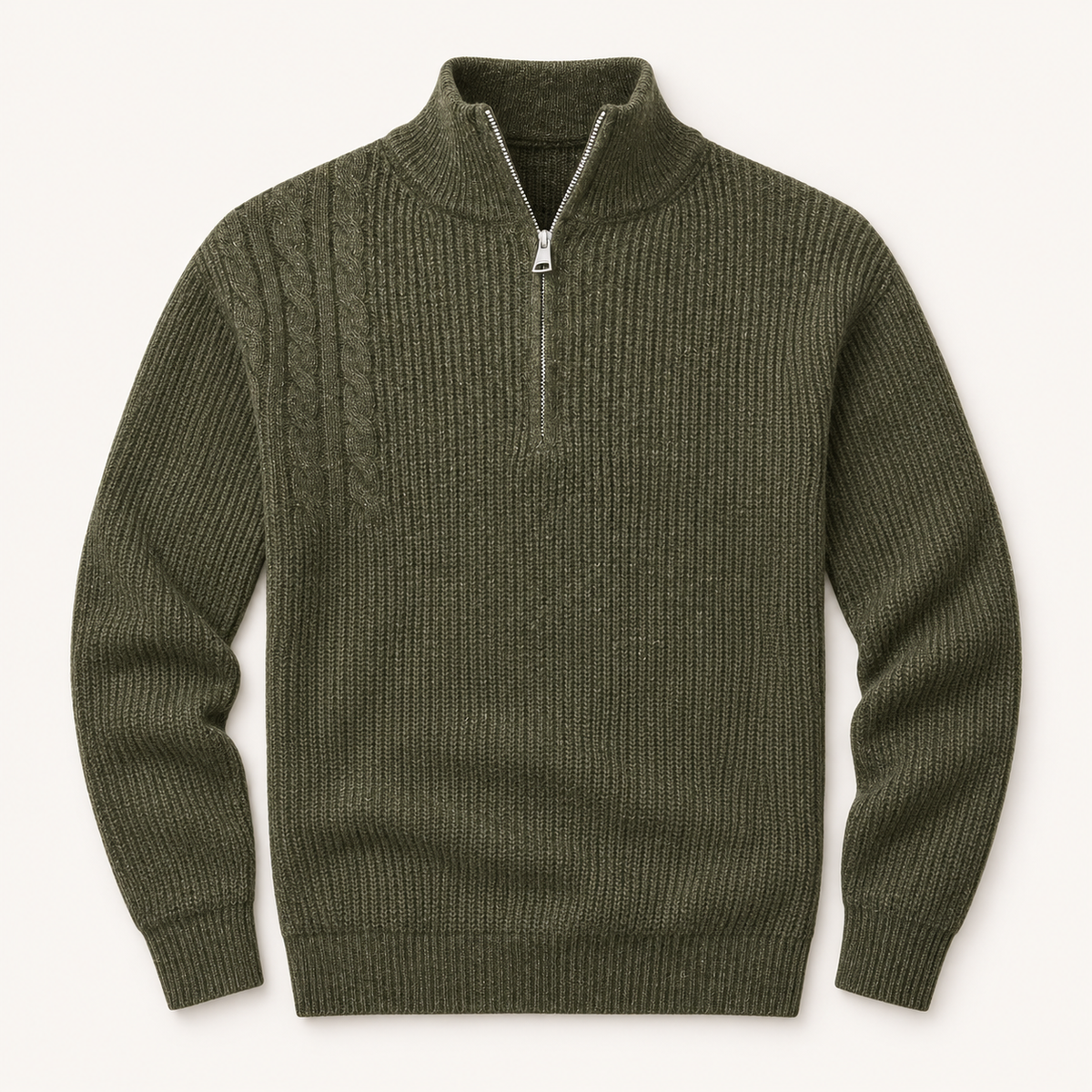 The Hartwell Quarter-Zip Knit
