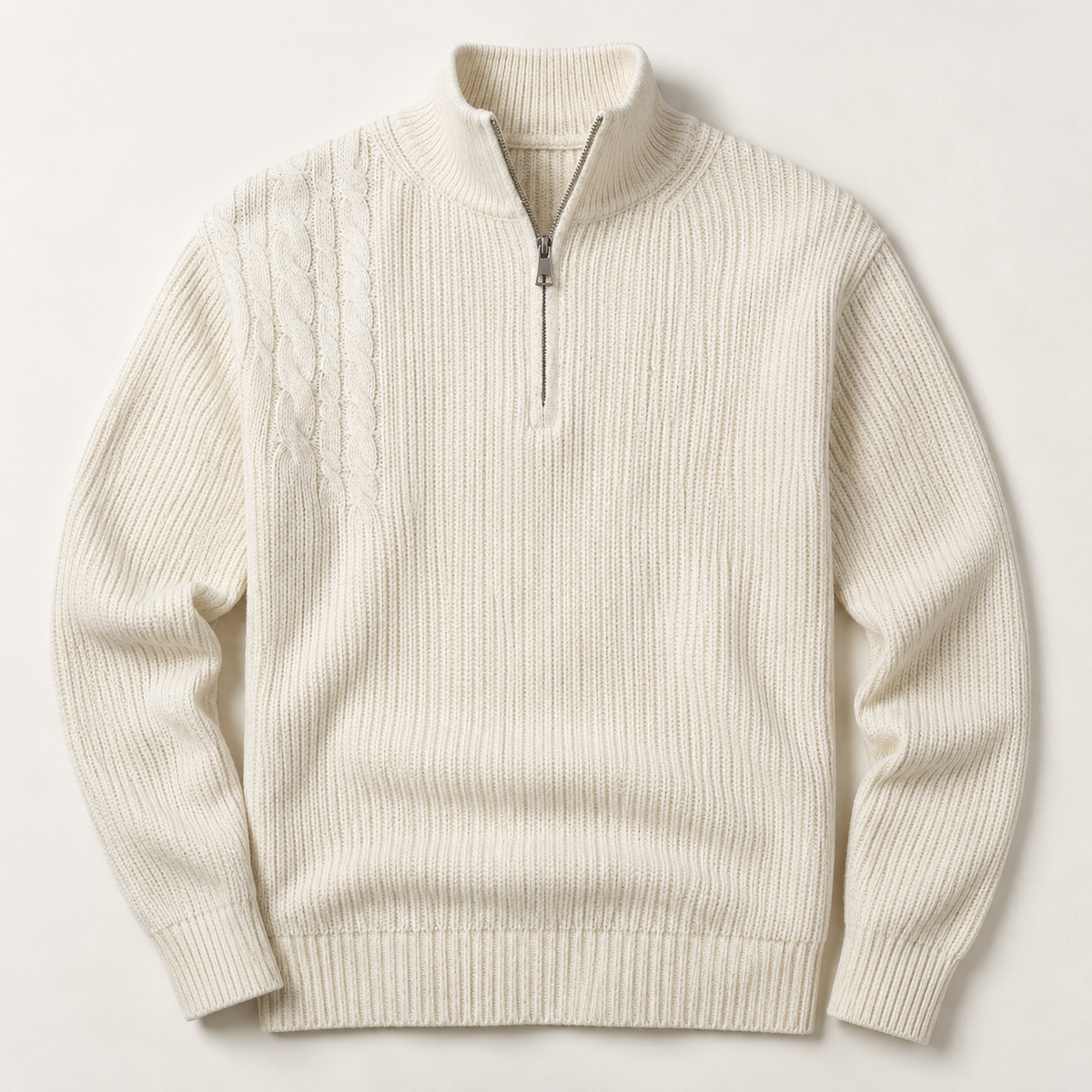 The Hartwell Quarter-Zip Knit