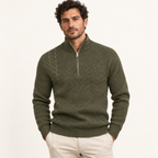 The Hartwell Quarter-Zip Knit