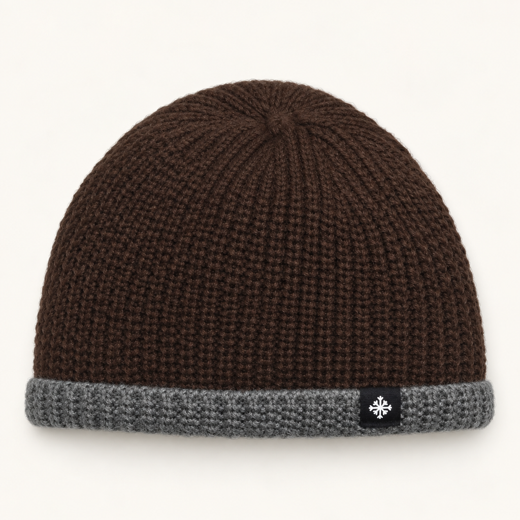 The Alder Contrast-Cuff Beanie