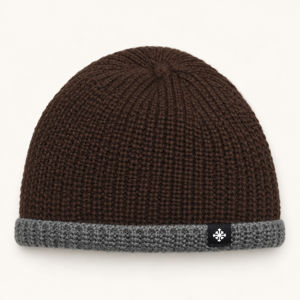 The Alder Contrast-Cuff Beanie