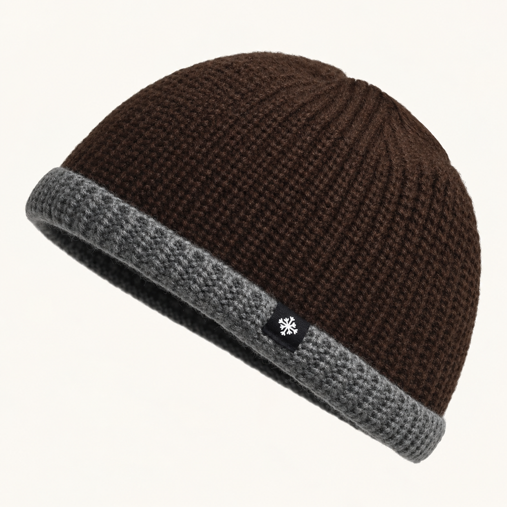 The Alder Contrast-Cuff Beanie