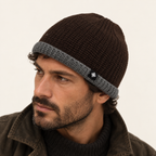 The Alder Contrast-Cuff Beanie