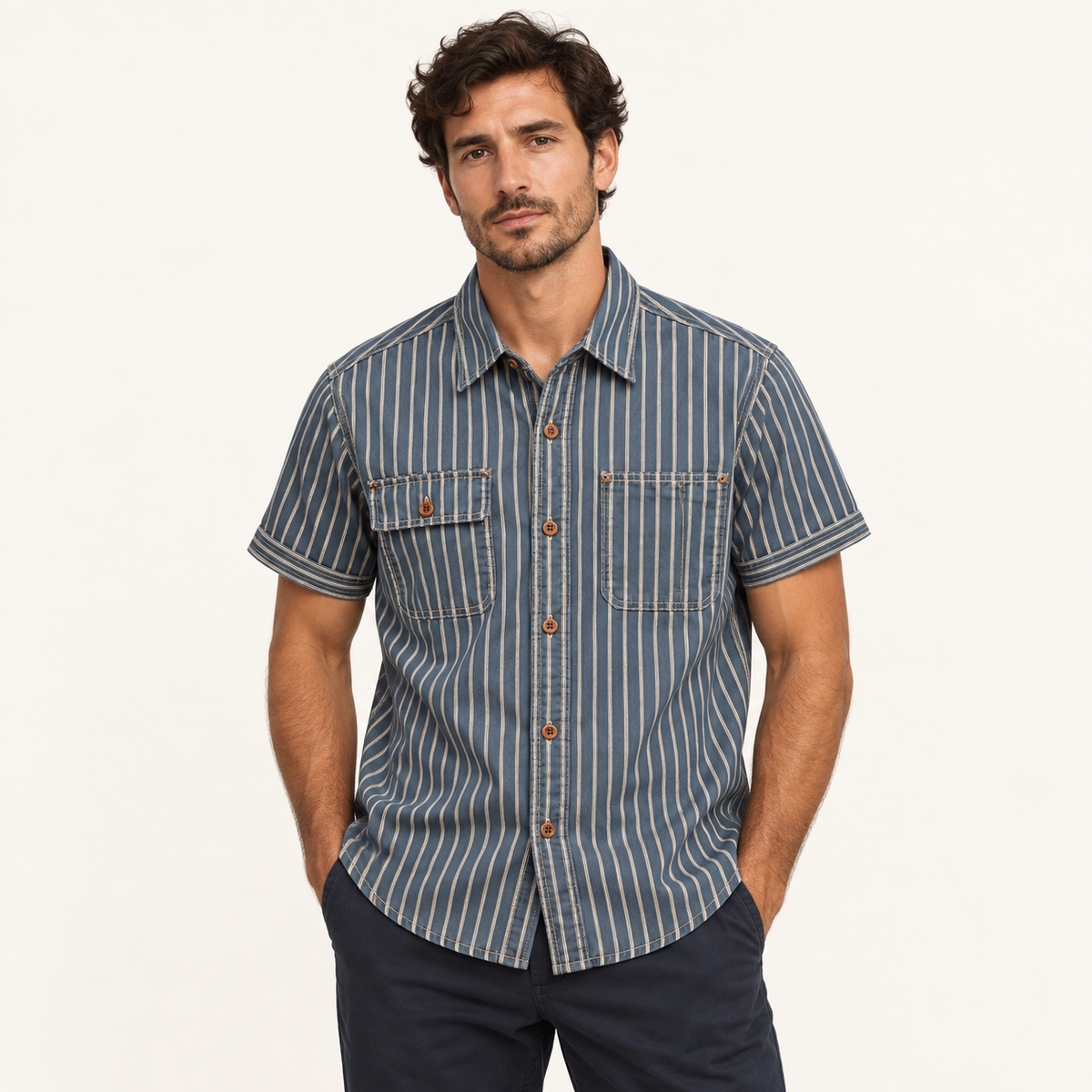 The Redford Washed Work Shirt