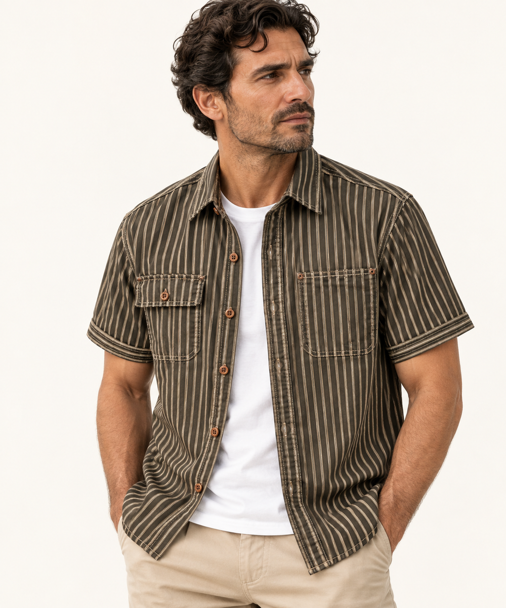 The Redford Washed Work Shirt