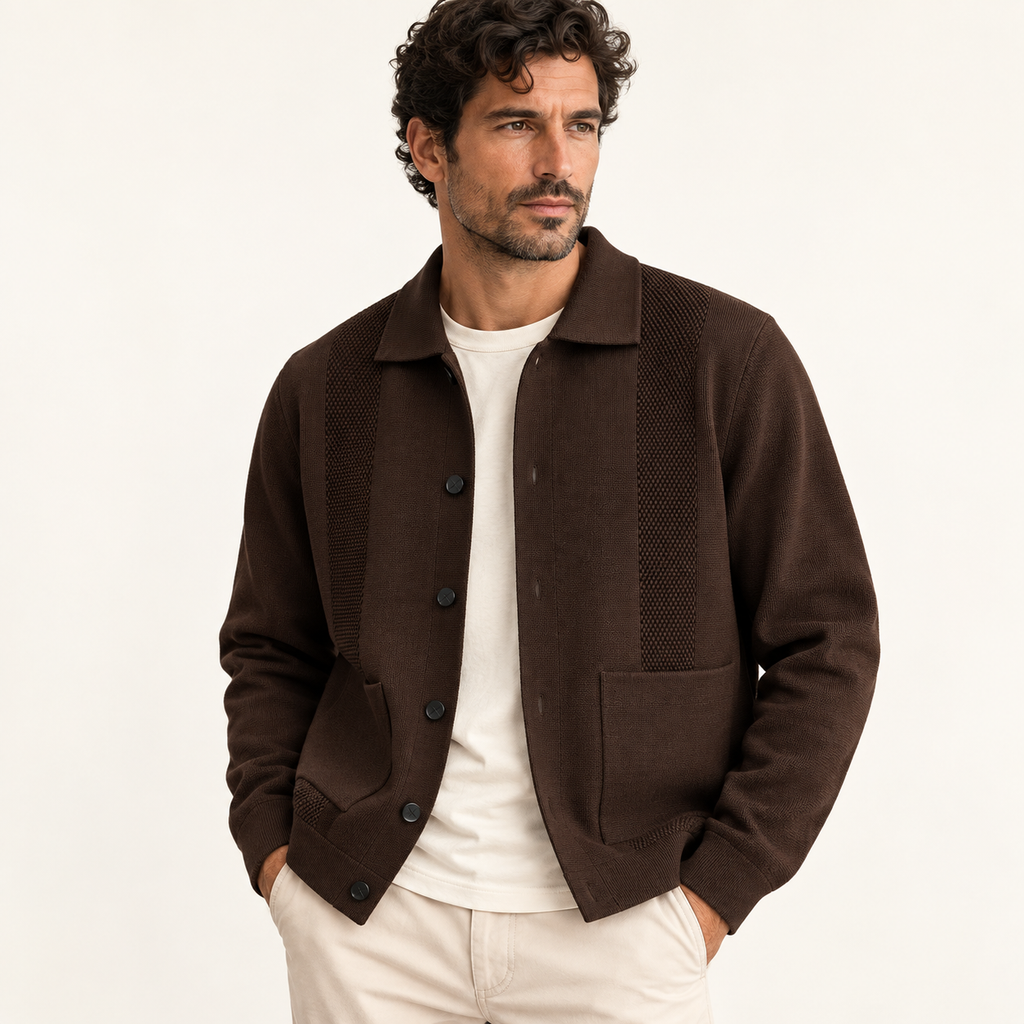 The Harwood Knit Jacket