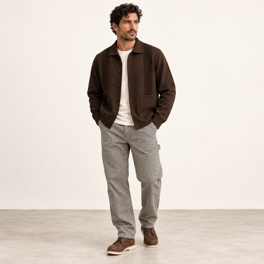 The Harwood Knit Jacket