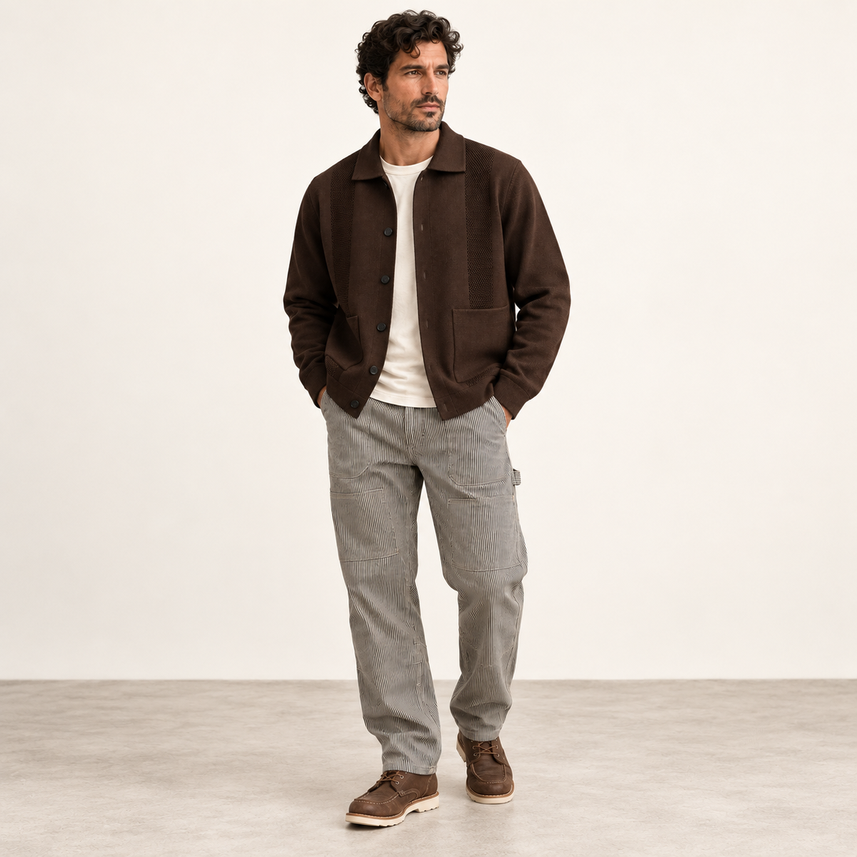 The Harwood Knit Jacket