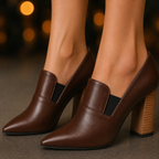 Monroe Block Heel Pump