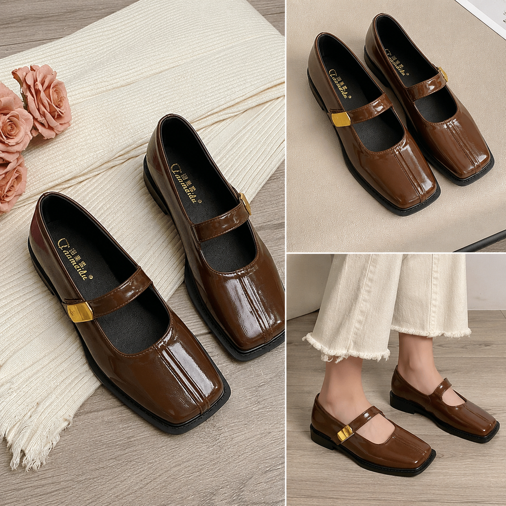 Audrey Square Toe Mary Jane