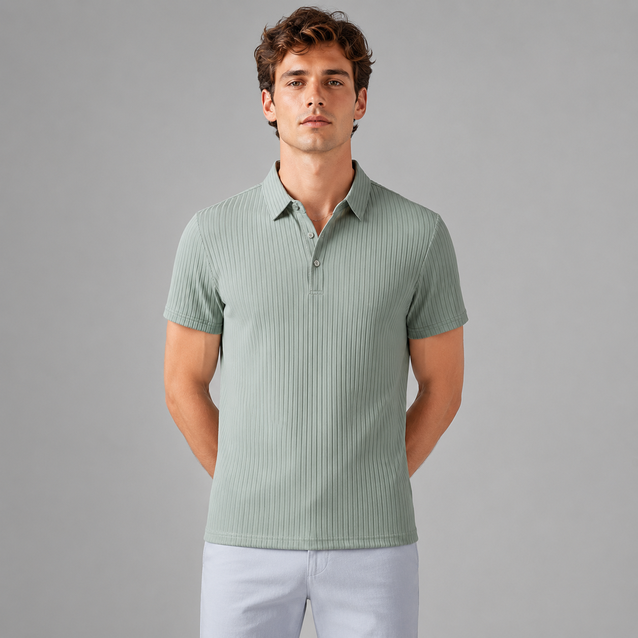 Ridge Stripe Polo