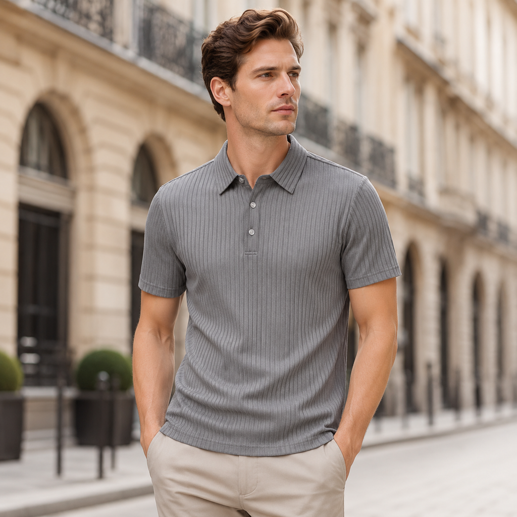 Ridge Stripe Polo