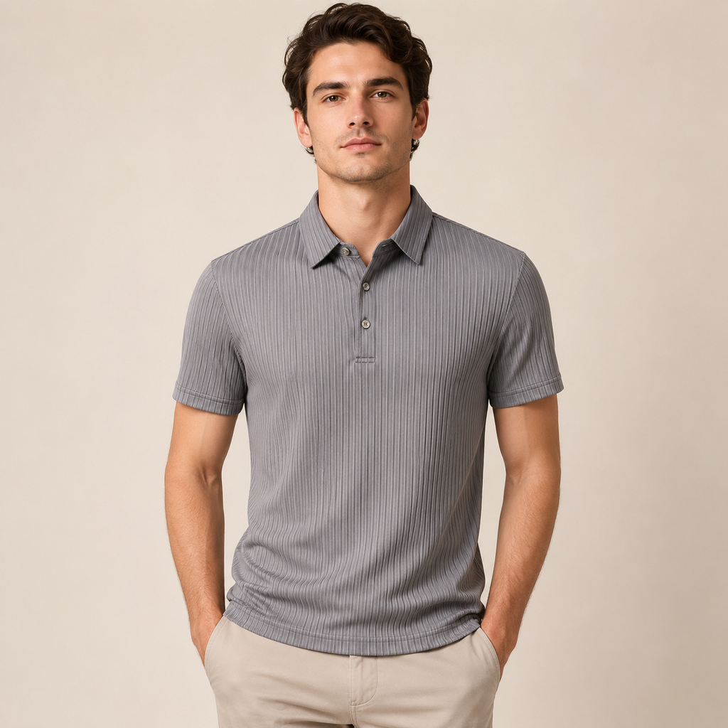 Ridge Stripe Polo