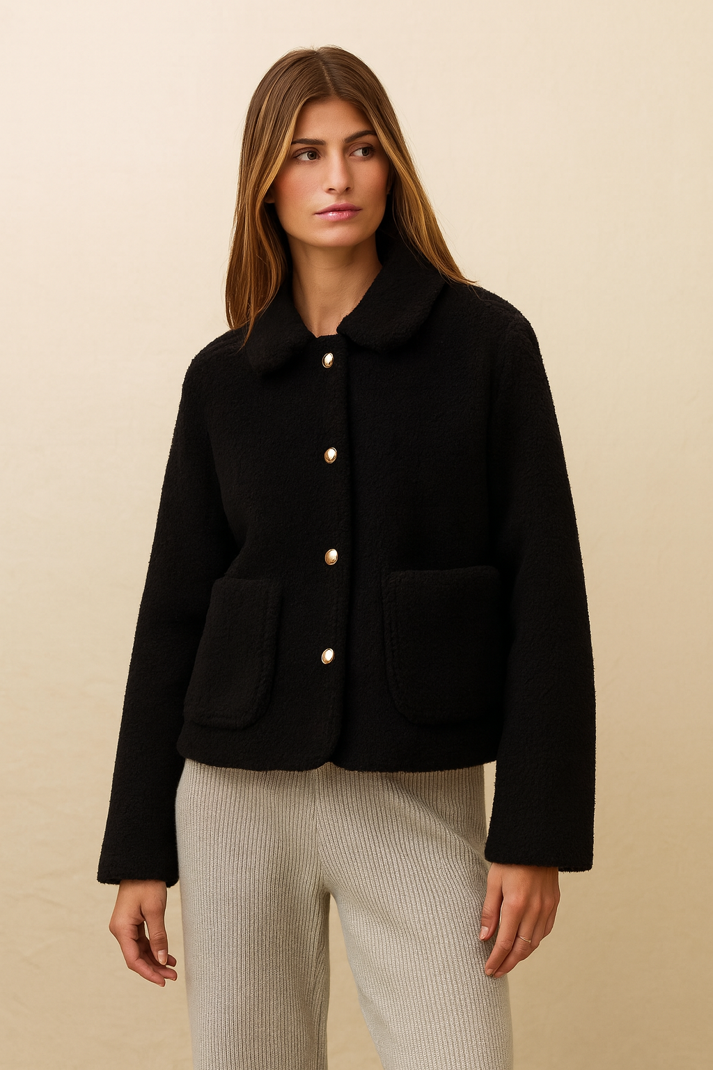 Elsie Plush Fleece Jacket