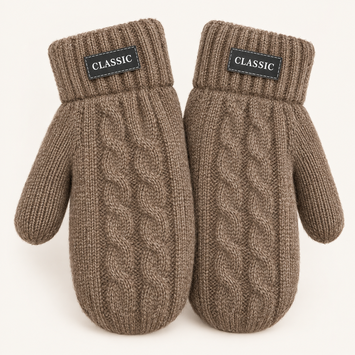 The Everly Cozy Knit Mittens