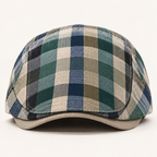 The Ellerby Striped Newsboy Cap