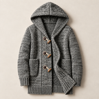 The Thornton Hooded Toggle Cardigan