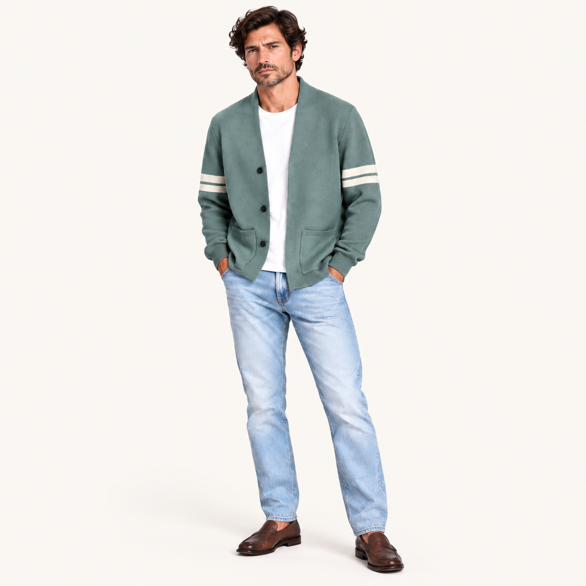 The Sterling Knit Wool Cardigan