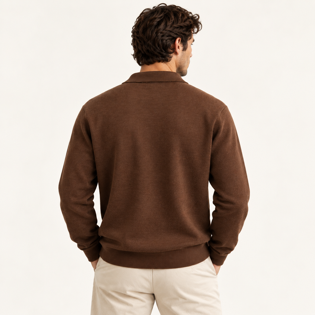 The Emerson Heavyweight Knit Polo