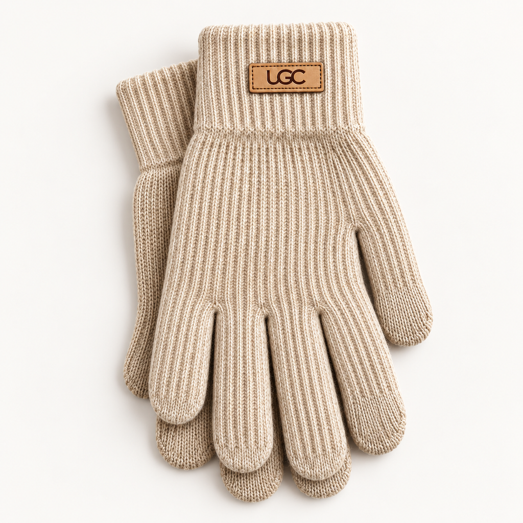 Cashmere Blend Knitted Gloves