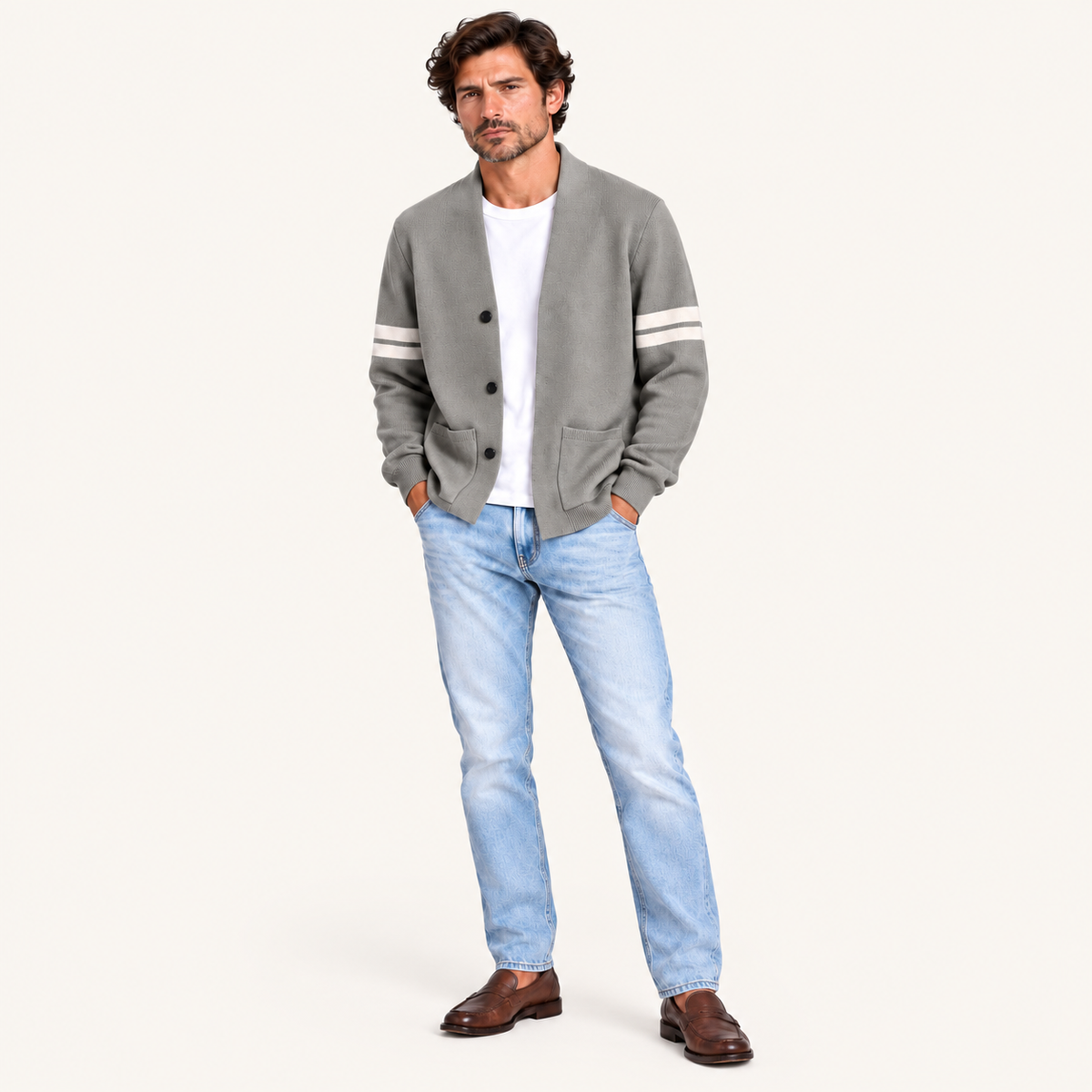 The Sterling Knit Wool Cardigan