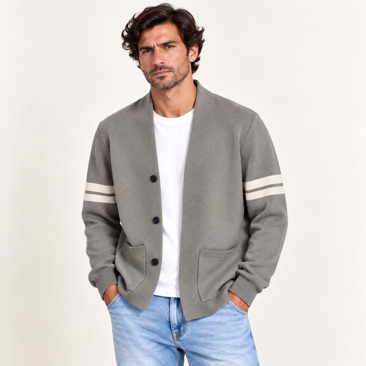 The Sterling Knit Wool Cardigan