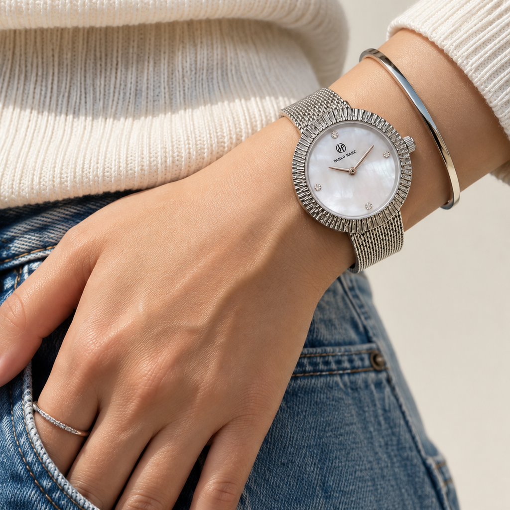 The Rosalie Mesh Watch
