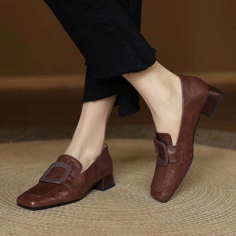 Charlotte Leather Pumps