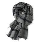 Matteo Cotton-Linen Scarf