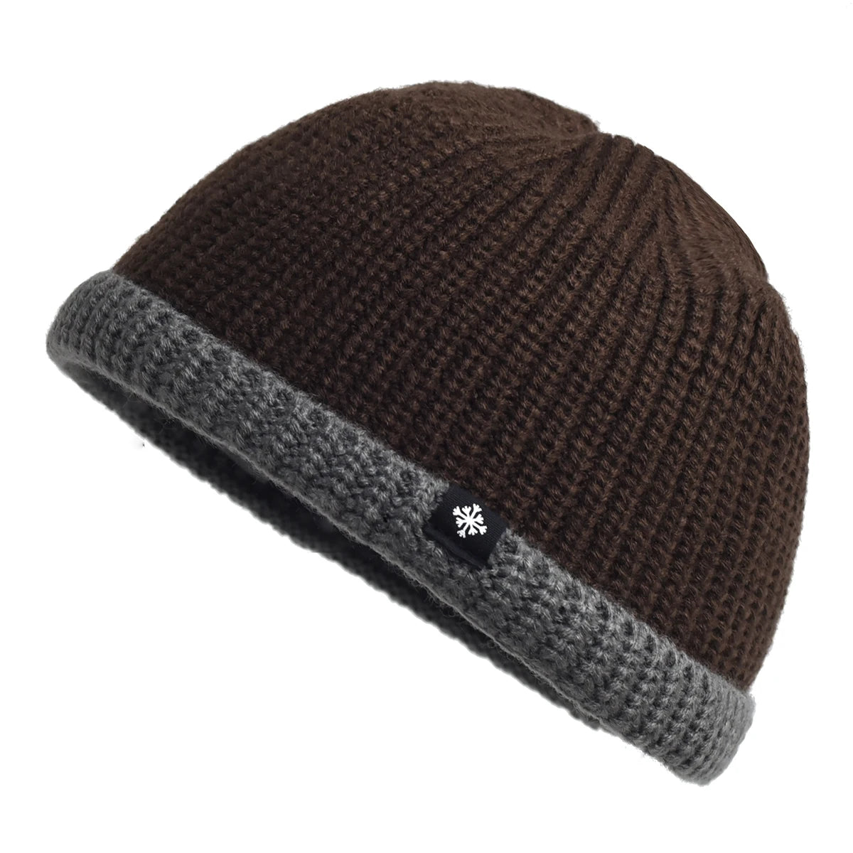 The Alder Contrast-Cuff Beanie