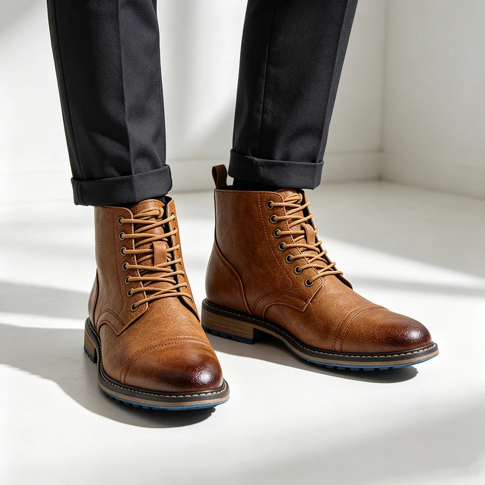 The Hudson Cap-Toe Boot