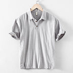 Enzo Linen Polo Shirt