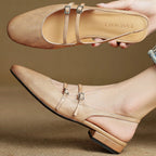 Roselle Genuine Leather Slingback