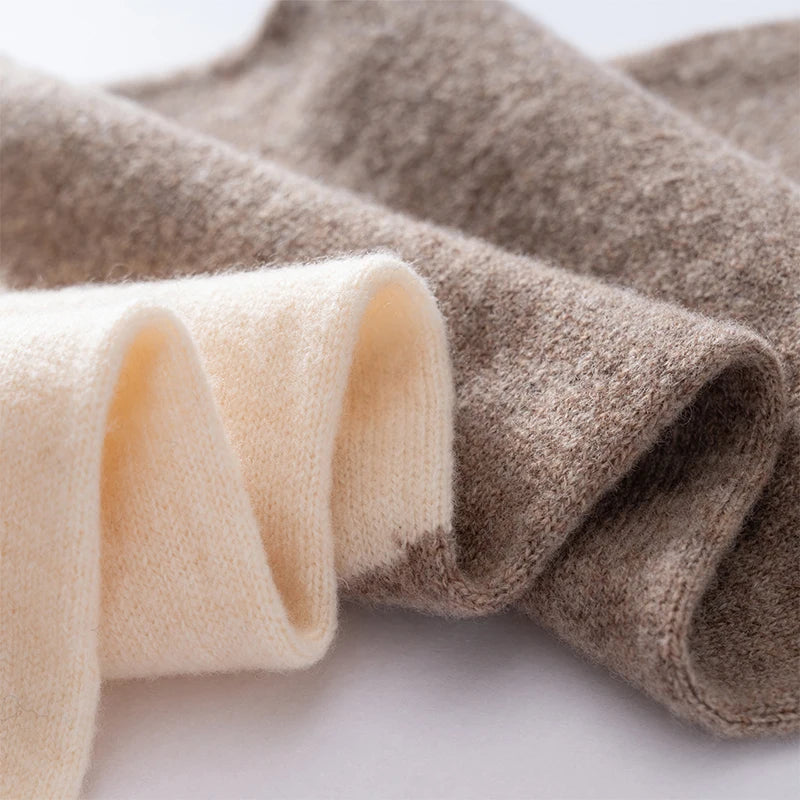 The Alden Two-Tone Wool Scarf