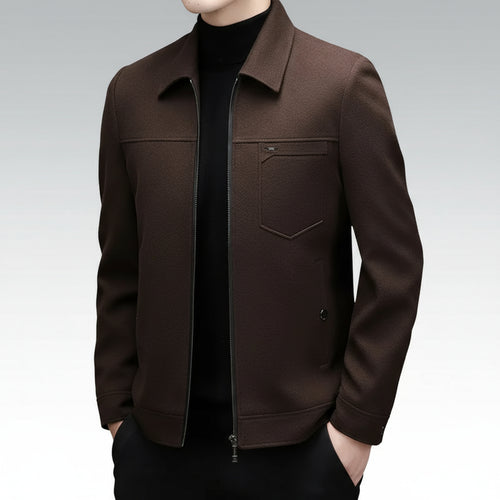 Adrien Wool Blend Short Jacket