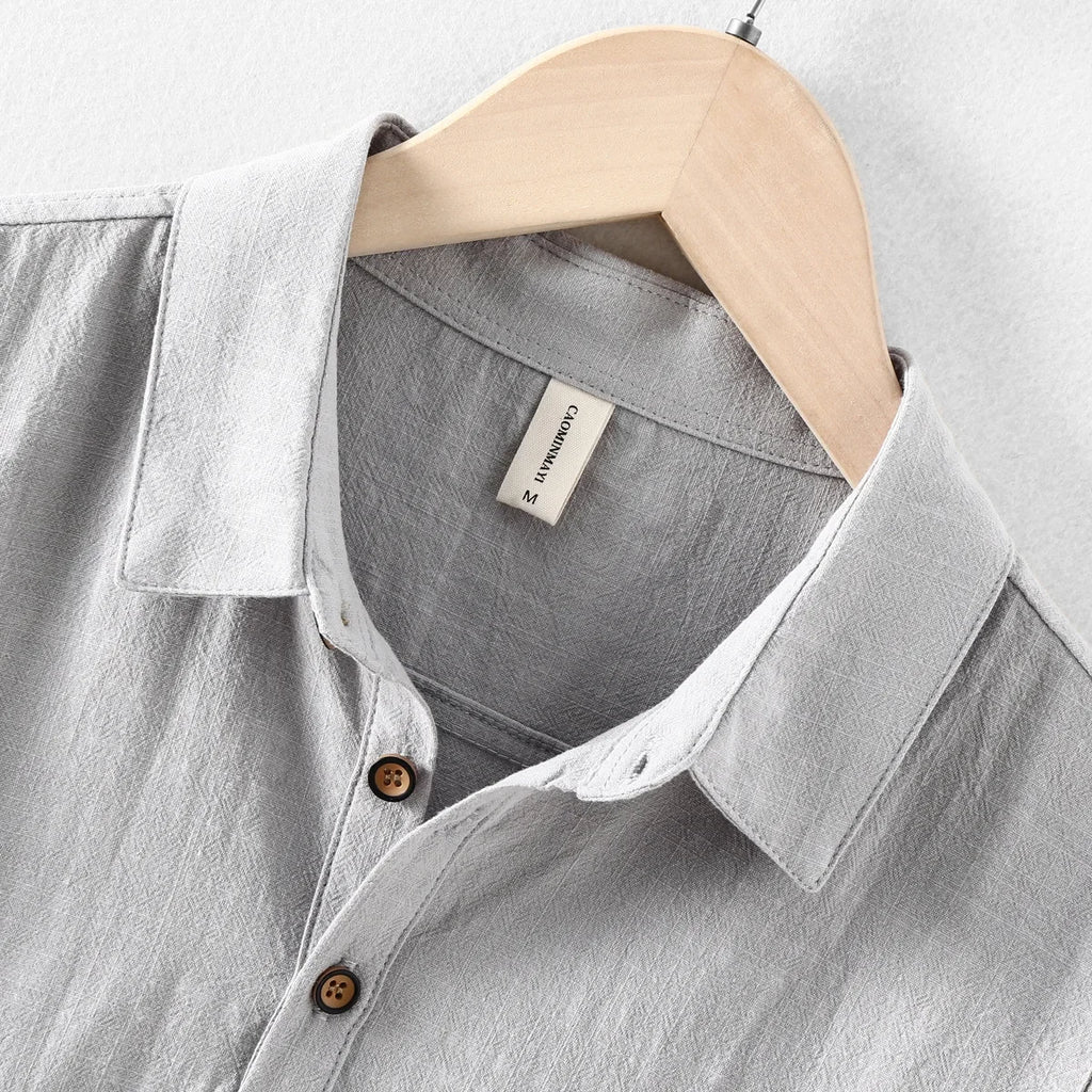 Enzo Linen Polo Shirt
