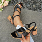 Sienna Buckle Strap Sandal