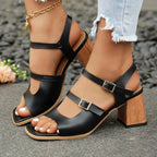 Sienna Buckle Strap Sandal