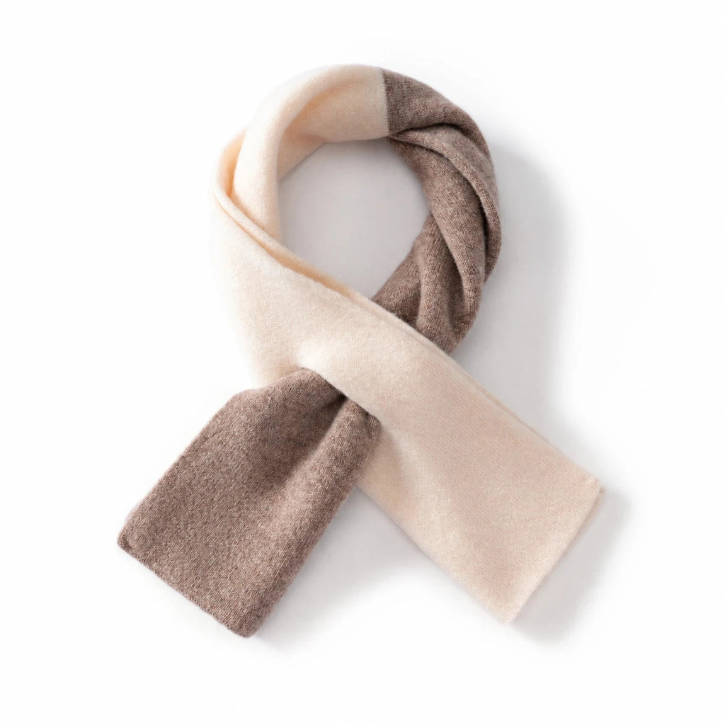 The Alden Two-Tone Wool Scarf