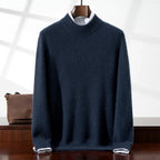 Elias Cashmere Jacquard Winter Pullover