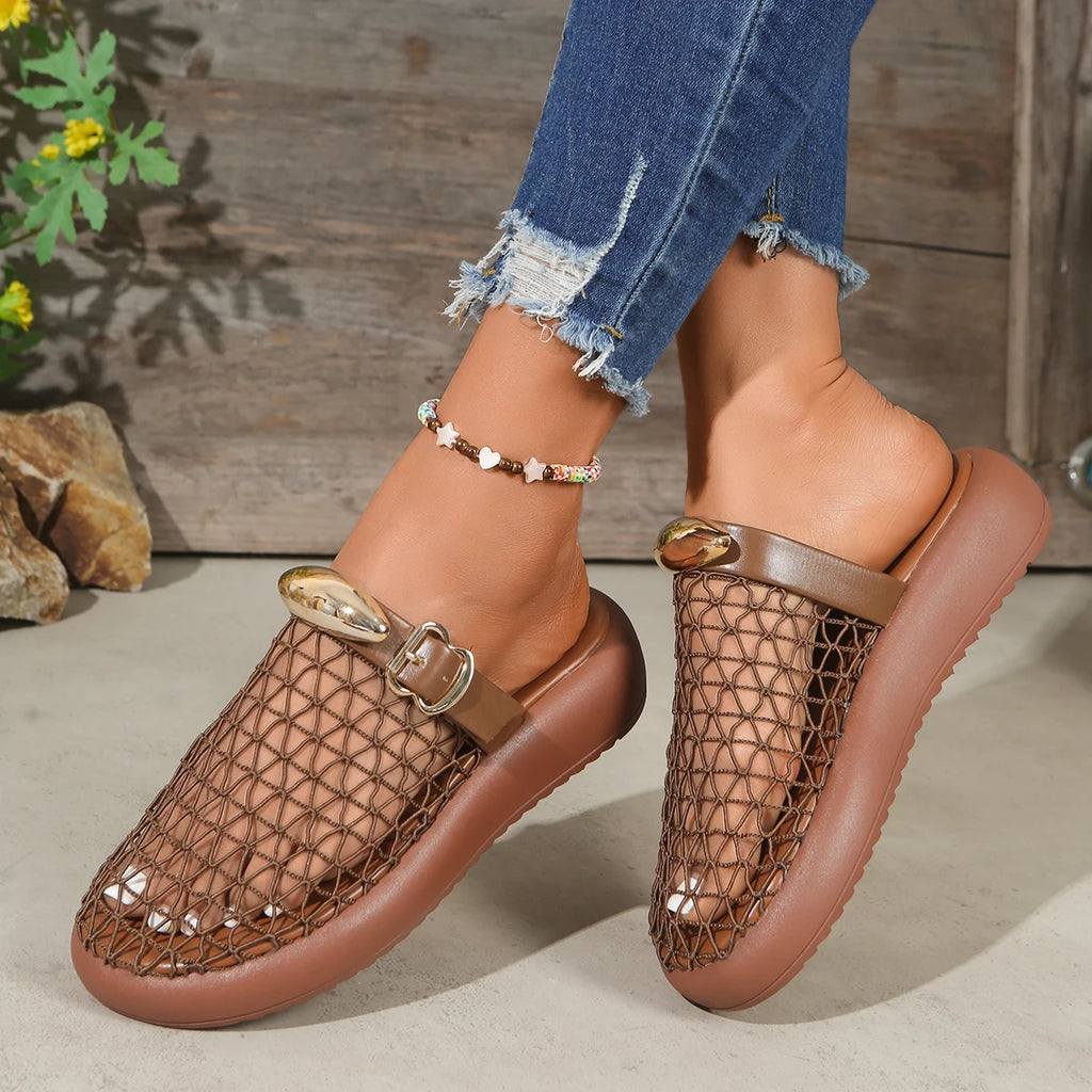 Brooke Mesh Sandals