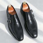 Laurent Genuine Leather Monk Strap