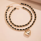 Valentina Heart Pendant Necklace