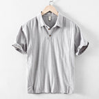 Enzo Linen Polo Shirt