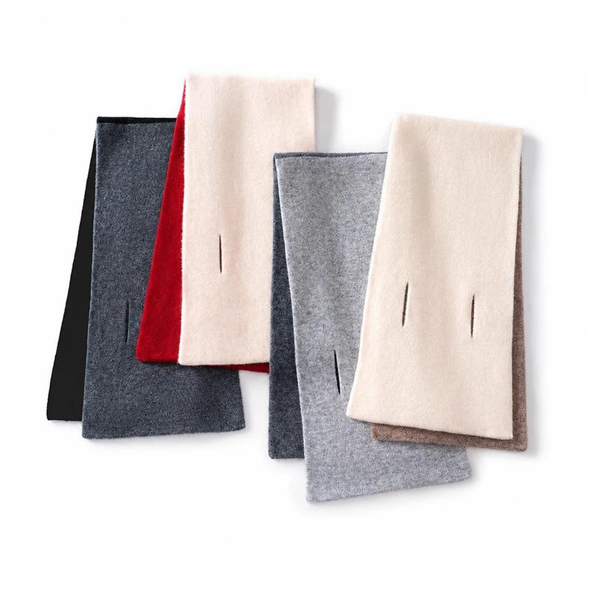 The Alden Two-Tone Wool Scarf